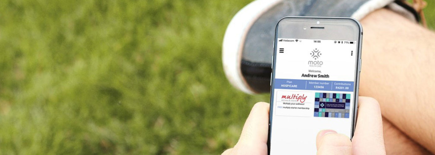 Moto Health Care mobile app